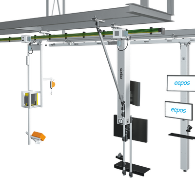 eepos line BOK System Krananlage Hubachsen Bahnsysteme Lifting Crane Aluminium eepos line BOK System Krananlage Hubachsen Bahnsysteme Lifting Crane Aluminium