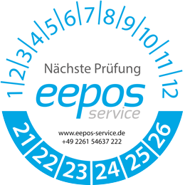 eepos  service Prüfsiegel