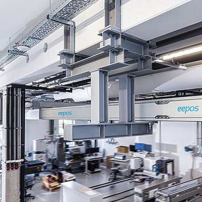 Layertec Reinraum Kran Kransystem Krananlage Hallenkran Deckenkran Kranmotor Kranantrieb Cleanroom Crane System Hall Ceiling Motor Drive 5