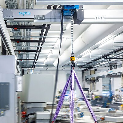 Layertec Reinraum Kran Kransystem Krananlage Hallenkran Deckenkran Kranmotor Kranantrieb Cleanroom Crane System Hall Ceiling Motor Drive 7